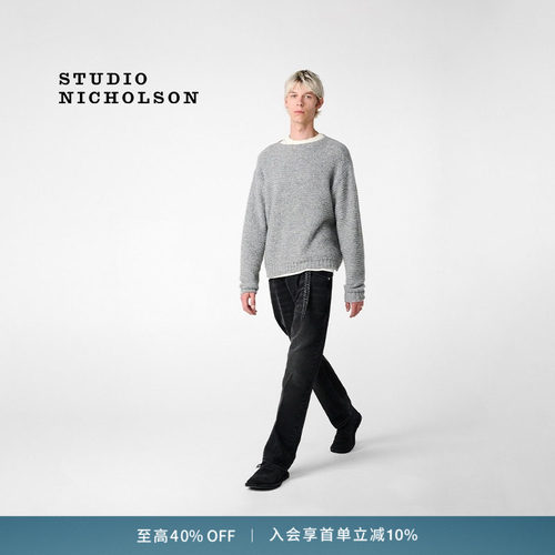【AARON LEVINE联名】STUDIO NICHOLSON CAMDEN男士套头衫
