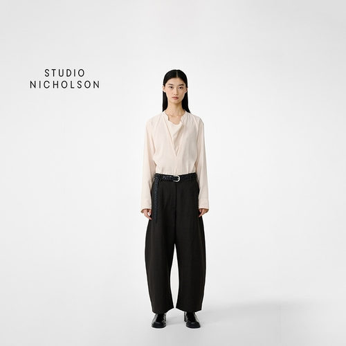 【早春新品】STUDIO NICHOLSON 26春季新品 CHALCO女士裤子