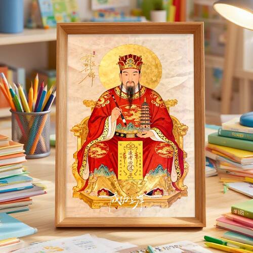 文昌帝君摆台中高考激励摆件