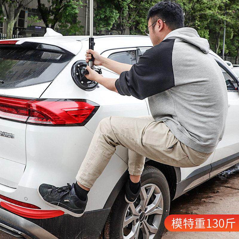沙漠越野双吸盘旗杆支架通用车型旗杆底座室外车旗杆支架吸盘底座