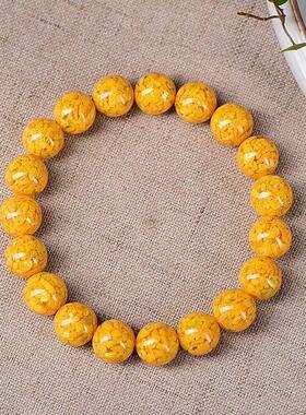 货少 原矿原矿朱砂雄黄朱砂圆珠手链6-10女款朱砂手链饰品礼物