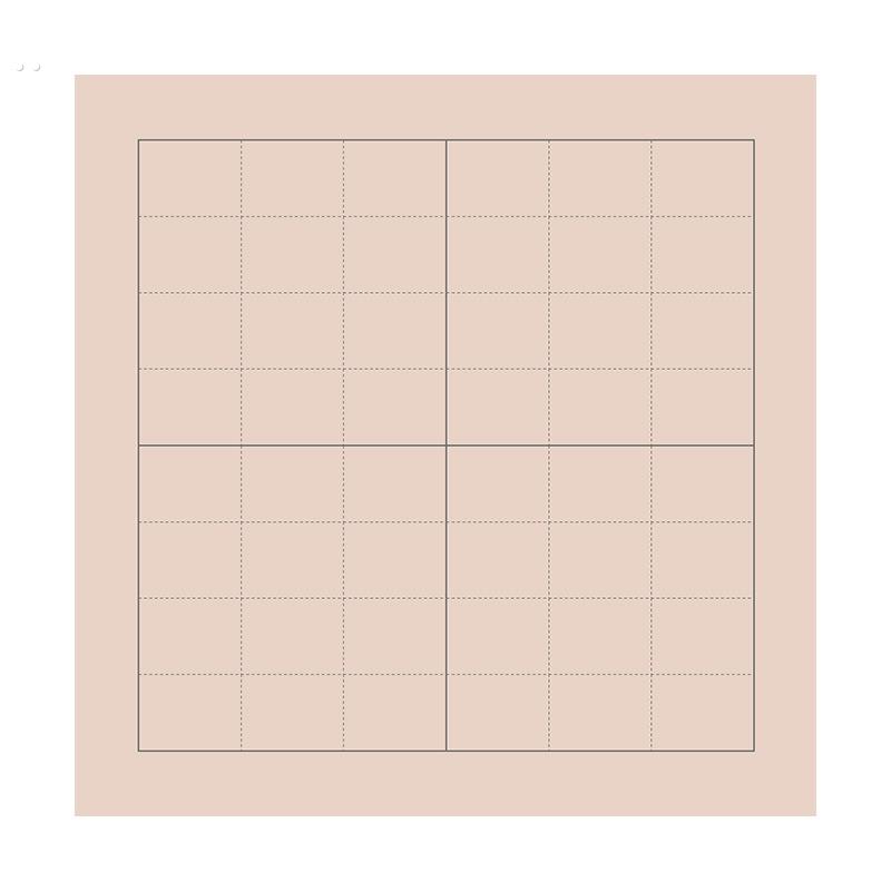 及象格书法宣纸方格米字格半生半熟加厚毛笔书法专用作品练习纸