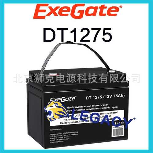 ExeGate蓄电池 DTM1205 12V5AH 免维护铅酸 AGM 电池