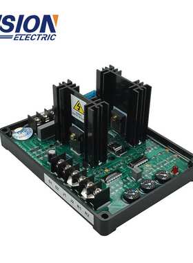 无刷柴油发电机配件 GAVR-20B黑色电位器自动电压调节器调压板20A