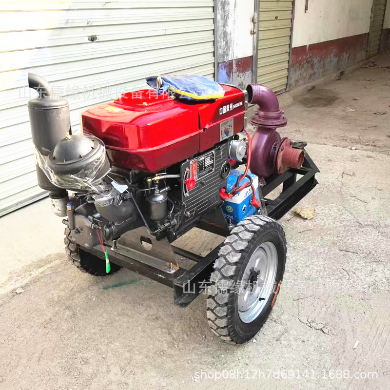 防汛抗涝浇地抽水泵 150立方浇地水泵 柴油喷灌离心泵