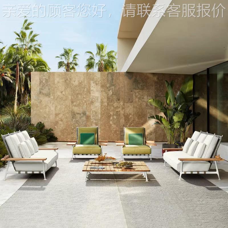 户外藤发沙阳台客厅编木藤艺花园室外椅庭院露柚天休闲北欧857制