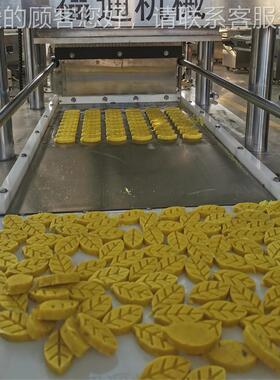 直销绿RCB自糕机器全动绿豆糕压块机形状花纹定绿豆糕可成型豆机