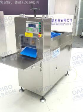 输Q广供应数控切片机冻 送带式肉切片切ZTJ块设备 进退可调切片州