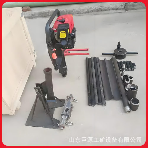 QT-2冲击式取土钻机土壤取样钻机操作简单轻便式汽油取土钻机