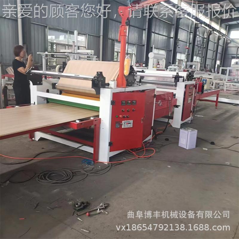 碳晶板PVC冷贴膜机 pet高光膜木饰面平贴膜机贴机 胶膜覆胶膜两用