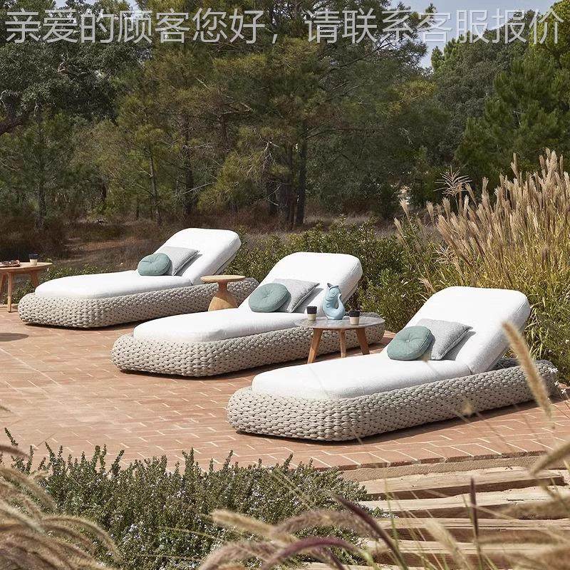 户外外躺防水防晒泳池沙滩躺椅花园阳光床房阳台室院庭藤编躺床合,住宅家具,其它椅子,淘宝优惠券,粉丝福利购,淘宝优惠卷