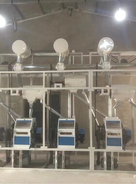 5机组小型全自动小麦磨面机成套面粉加工生产线面粉厂设备