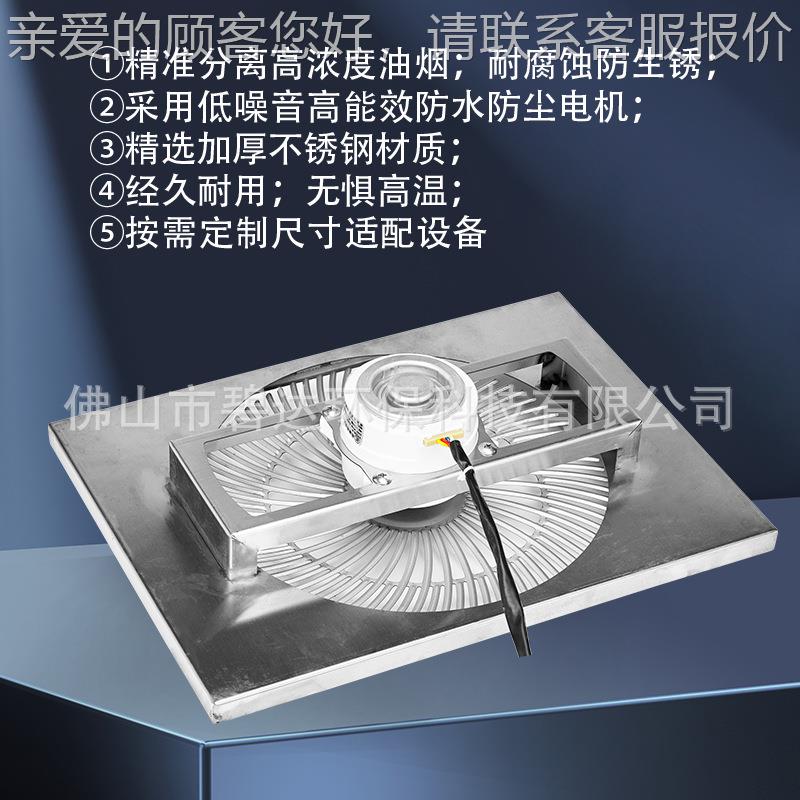 分厂RZV供应工业除油烟净化器烧动态分家离器模块无烟烤车离油烟