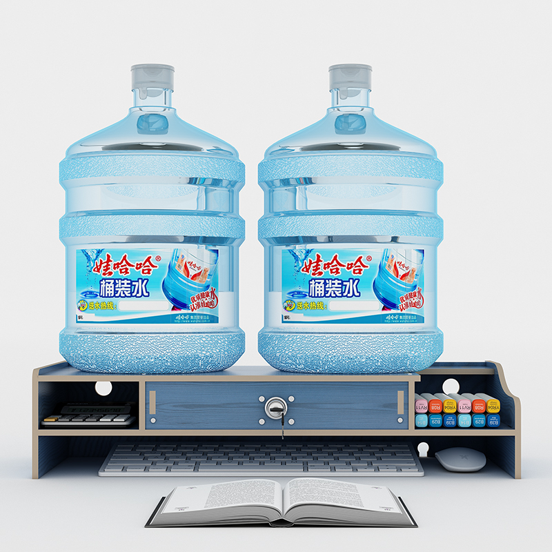 台式电脑显示器增高架底座垫高置物架子加抬桌面键盘收纳屏幕支架