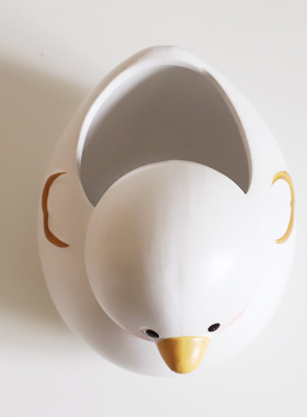 办公室客厅桌面卡通陶瓷装饰摆件笔筒创意可爱民宿玄关餐厅艺术品