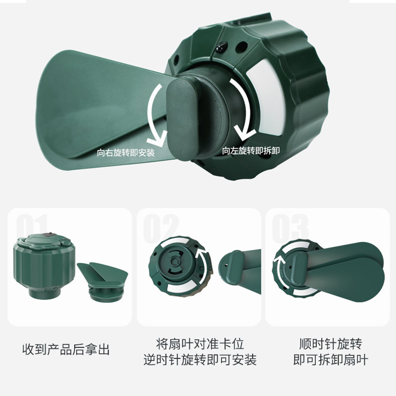 新款户外两叶风扇露营帐篷吊扇便携USB野营照明灯宿舍遥控电风扇,生活电器,户外风扇/移动风扇,淘宝优惠券,粉丝福利购,淘宝优惠卷