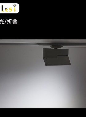 博物馆艺术馆照画轨道灯led射灯泛光服装店商用导轨式偏光补光灯