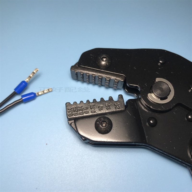 接线工具线针铜管端子钳压线钳可压0.14至2.5平方圆管型端子02WF