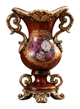 新古典创意轻奢茶几摆件欧式家用实用装饰品果盘纸巾盒烟灰缸套装