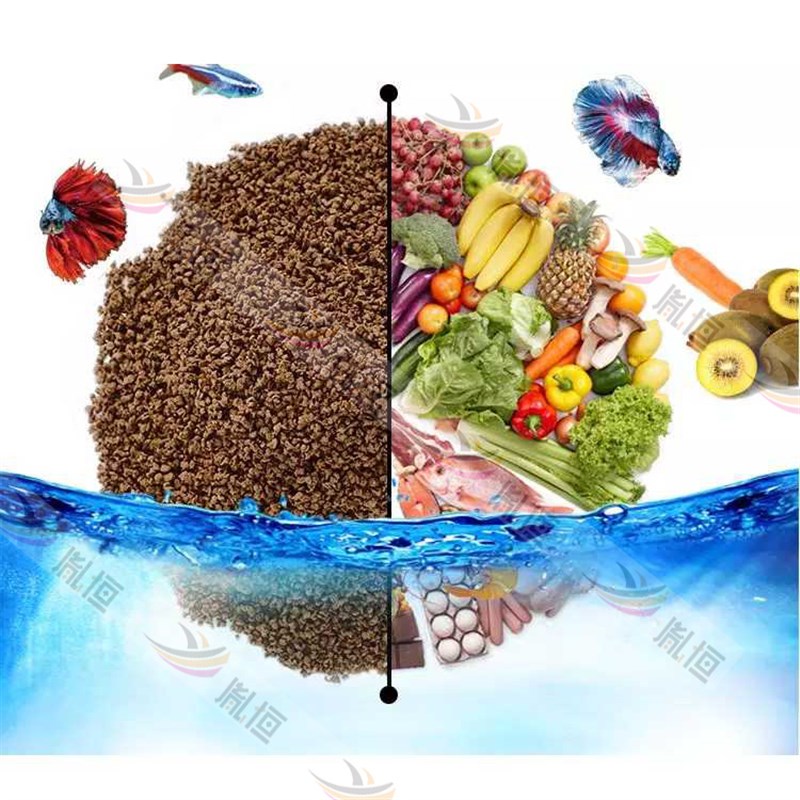 观赏鱼饲料原生鱼粮齐氏鱊火山鳑鲏饲料不混水白云金丝条纹小鲅粮