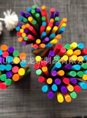热卖木制圆木棒圆木棍雪糕棒手工模型DIY材料桦木小木棒圆棒可降