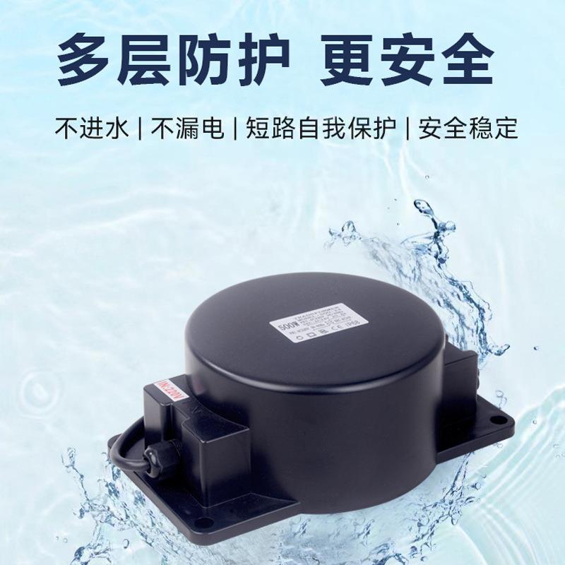 隔离防水变压器泳池灯埋地灯水底灯AC交流单相灌封24V12V环形电源