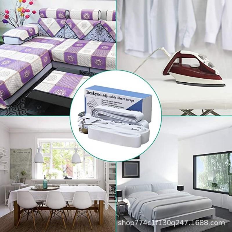 可调节床单夹子被子桌布沙发套床单防滑跑帐篷固定器