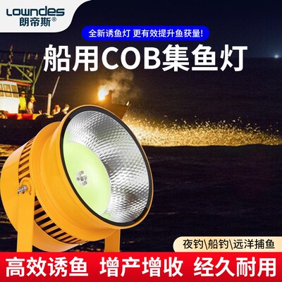 1000W大功率led聚鱼集鱼灯船用灯户外防水海钓鱿鱼灯诱鱼灯具
