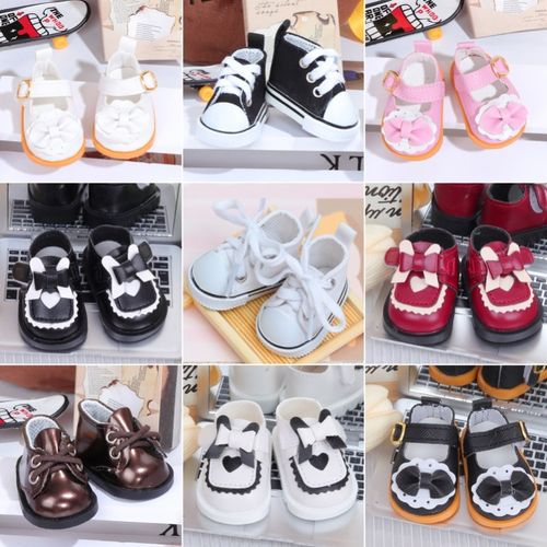 棉花娃娃小配件20cm鞋子公主鞋皮鞋休闲K鞋毛绒玩具玩偶公仔现货