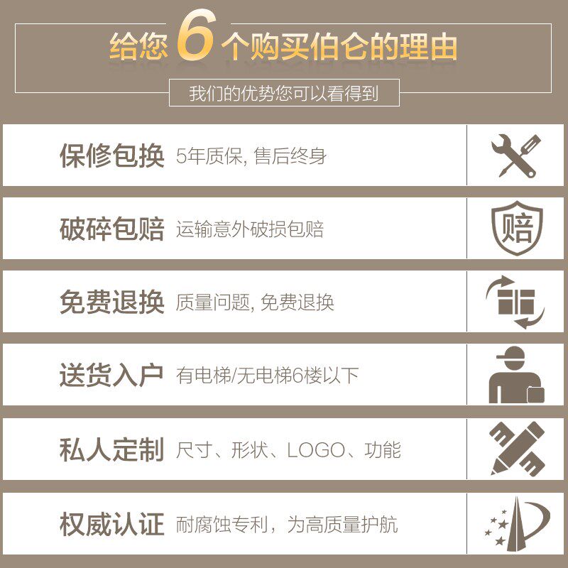 伯仑 智能穿衣镜全身镜带灯衣帽间试衣镜子发光壁挂充电