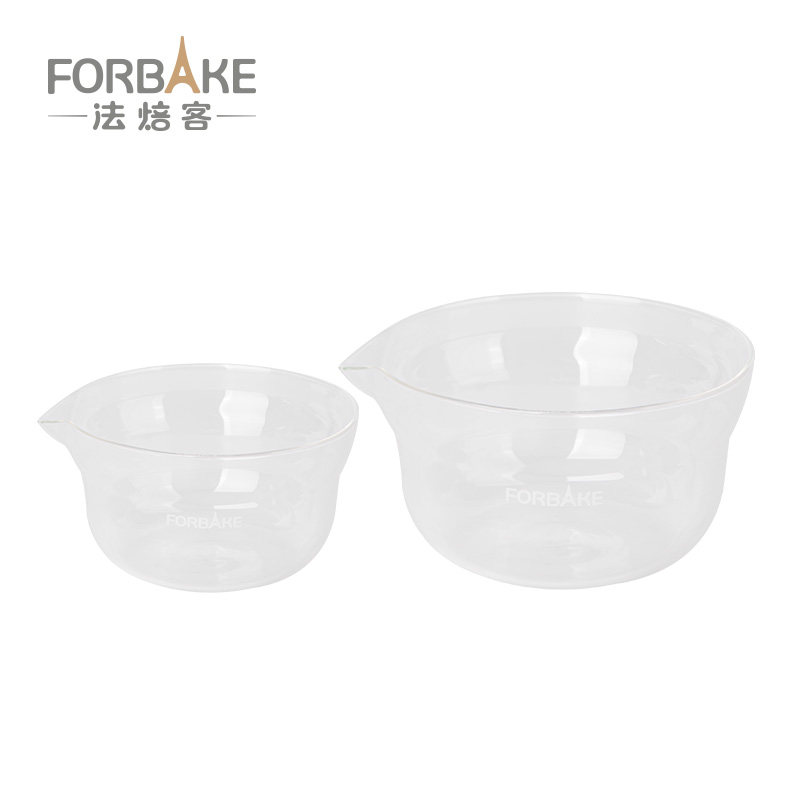 法焙客分料碗搅拌甜品钵仔糕碗模具带导流口量碗烘焙工具