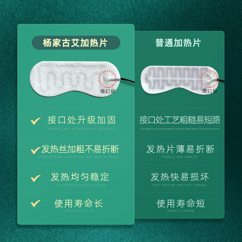 USB加热真丝眼罩艾草花香内芯缓解眼疲劳睡眠遮光护眼学生通用款