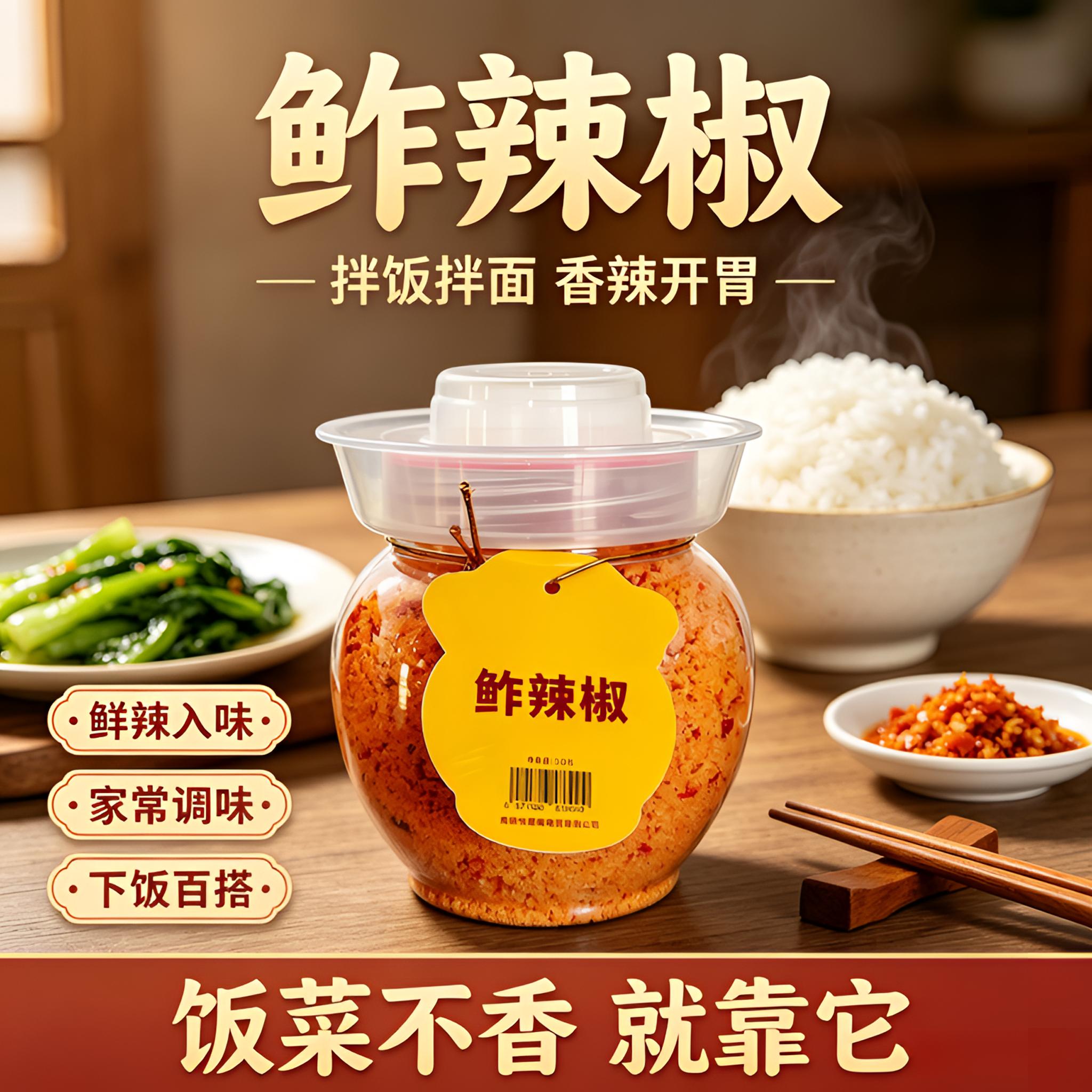 湖南常德特产炸辣椒下饭酱