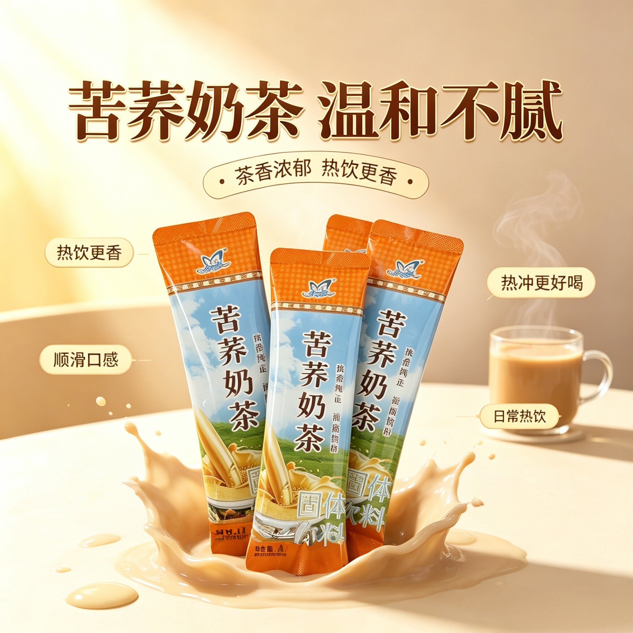 内蒙特产咸味原味苦荞奶茶酥油