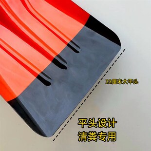 加厚大方锹养殖场清粪神器牛粪锹家用除雪铲平头大铁锹加大加深锹