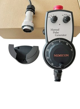 钮威车床立车手轮南通机床国盛机床内密控手轮含插口12VPLC手脉