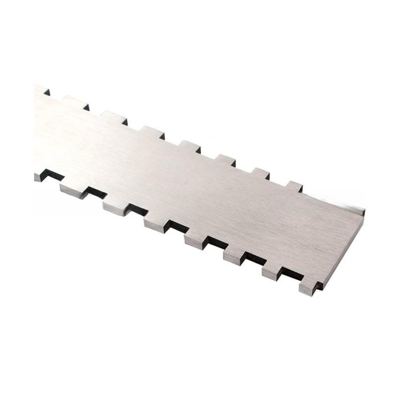 吉他贝司琴颈缺口尺 琴颈测平尺 指板品丝刀口尺双边缺口测量工具