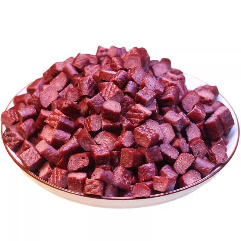 宠物狗狗零食500g*5包牛肉粒泰迪博美金毛幼犬磨牙棒训犬肉干5斤