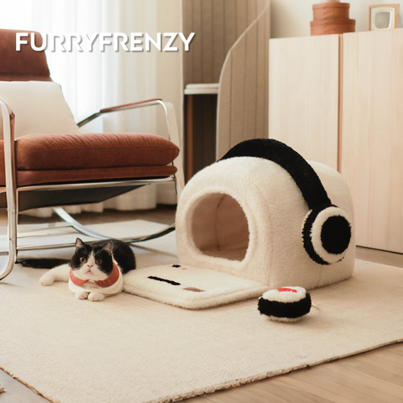 珐瑞天生玩家电竞宠物窝秋冬季保暖猫窝柔软舒适半封闭式四季通用,宠物/宠物食品及用品,猫窝/屋/帐篷/沙发,淘宝优惠券,粉丝福利购,淘宝优惠卷