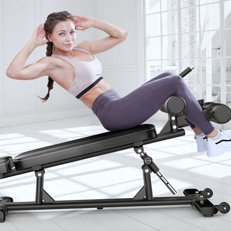 专业可折叠哑铃凳多功能仰卧板燃脂家用飞鸟凳健身椅私教卧推凳