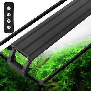 可调亮度三种灯光可调节鱼缸灯带定时器水族造景灯 鱼缸支架灯