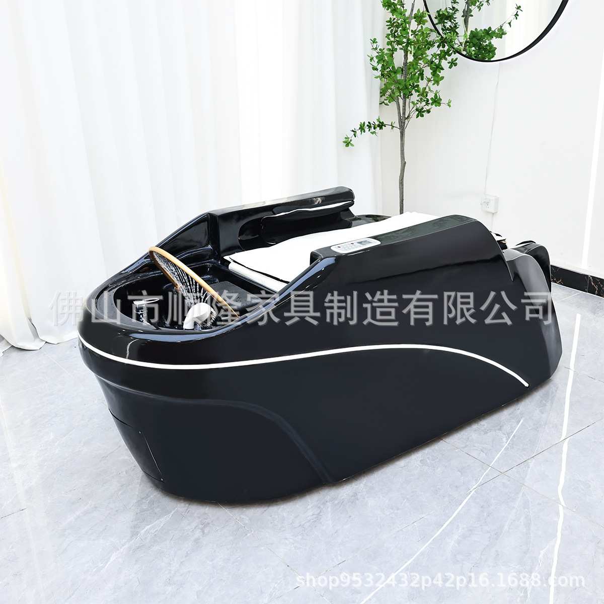 高端品质网红潮店智能电动按摩洗头床Export quality sh ampoo be