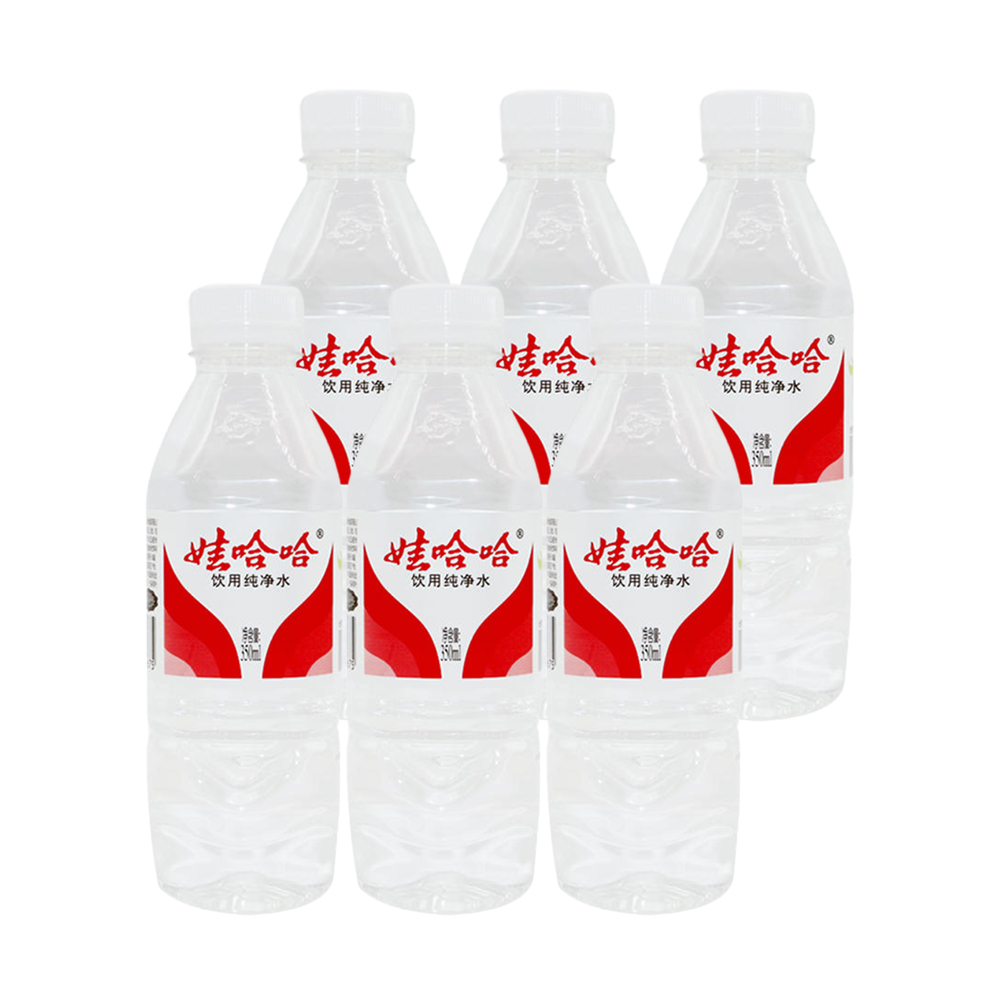 娃哈哈饮用水 350ml*6瓶 饮用水 仅支持单独下单购买及发货