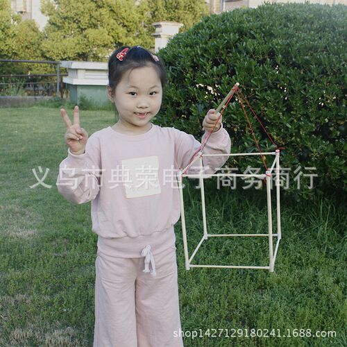 中秋装饰六角宫灯灯笼支架竹制花灯儿童I手工DIY材料灯笼架子骨架