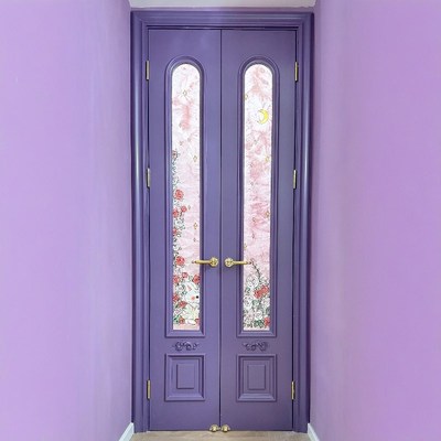 双开门小门洞房门卧室1米室内门中古网红平开门小户型极窄对开门