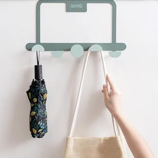 门后挂钩不限门厚门后背挂钩窄门后挂钩超薄大衣柜侧面挂衣架