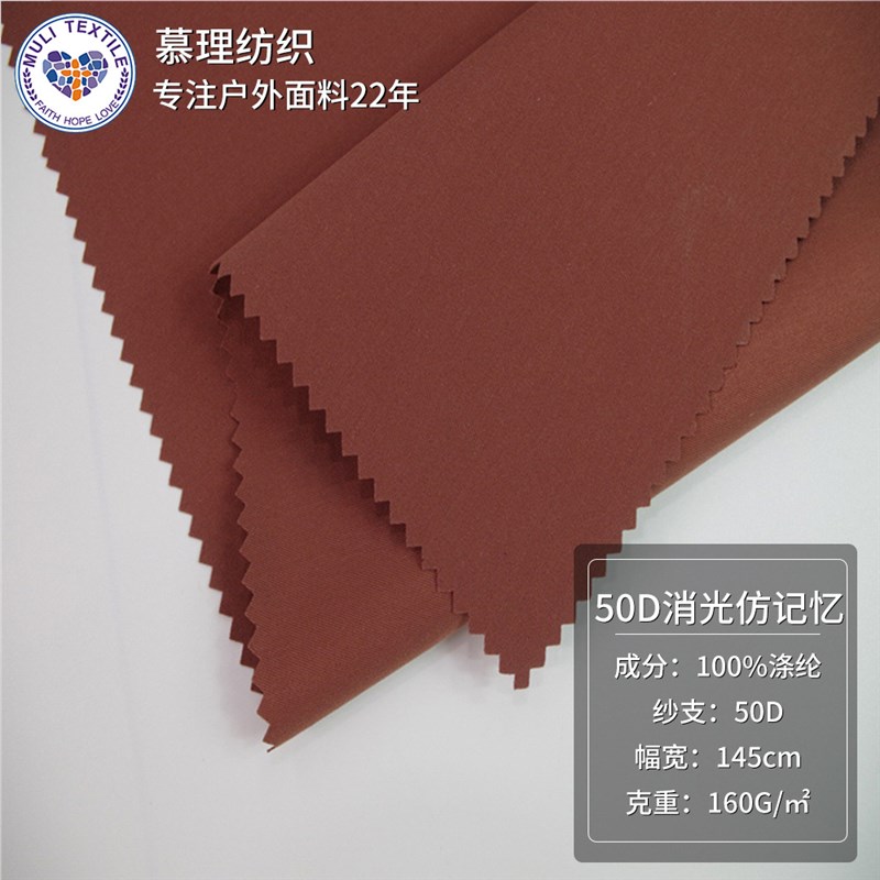 现货供应 全涤高品质面料 秋冬时装棉服羽绒服潮流布料