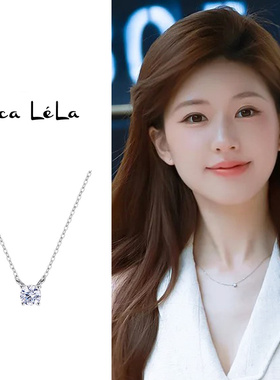 小众精致吊坠项链女款2024新款高级感简约锁骨链配饰气质颈链饰品