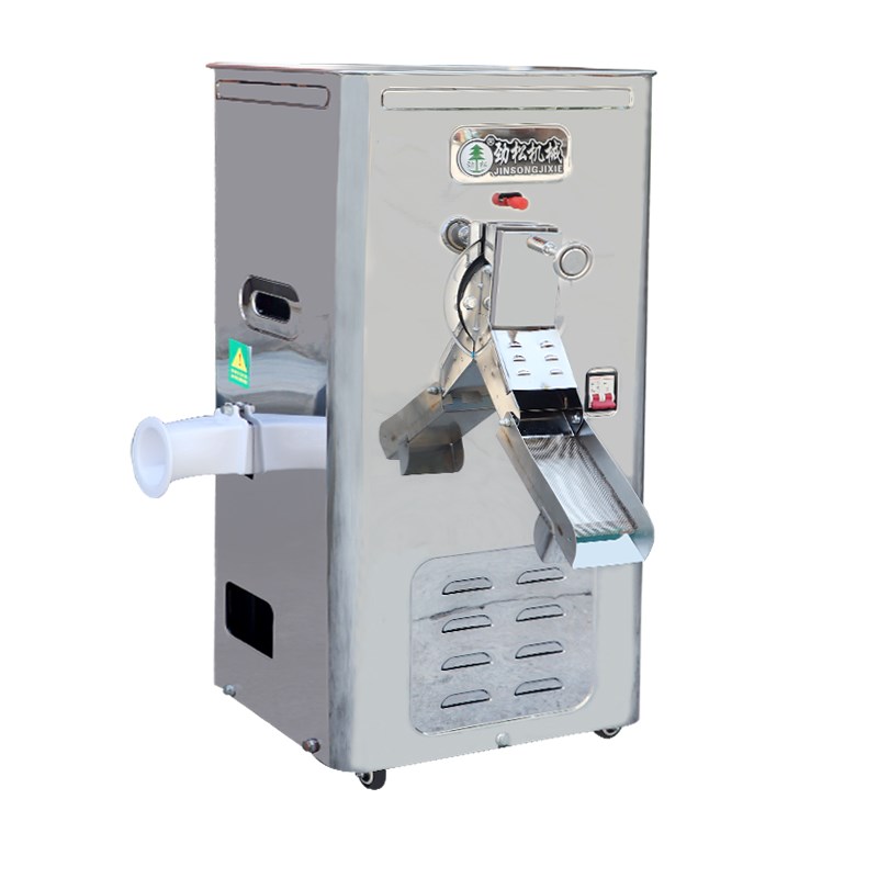 劲松碾米机家用小型不锈钢全自动精米磨米机剥谷机柜式打米机新款