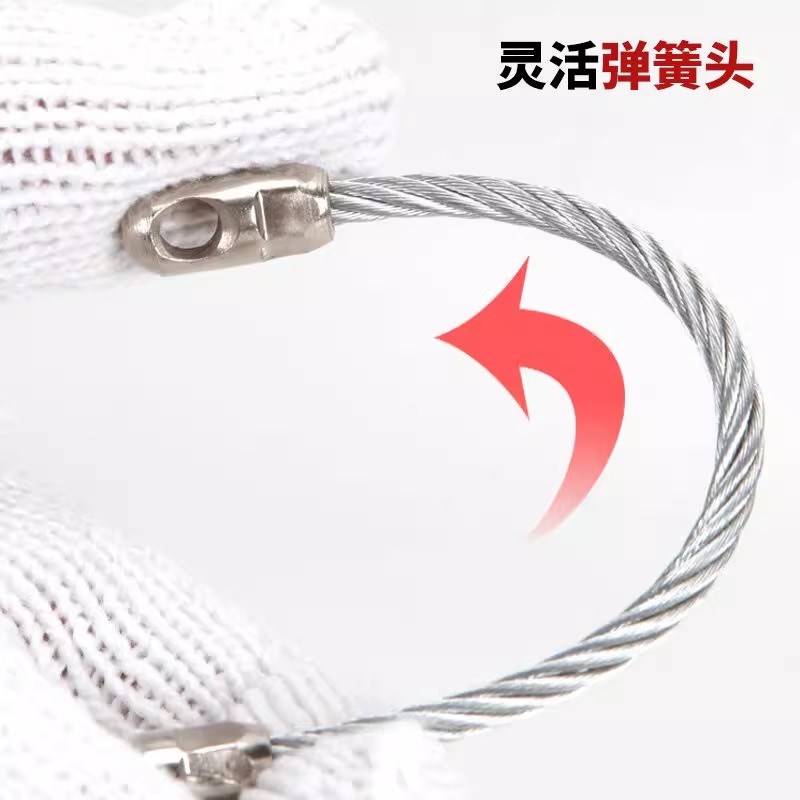 卡夫威尔电工穿线器网线钢丝线电线线槽线管光纤引线器1M CX2